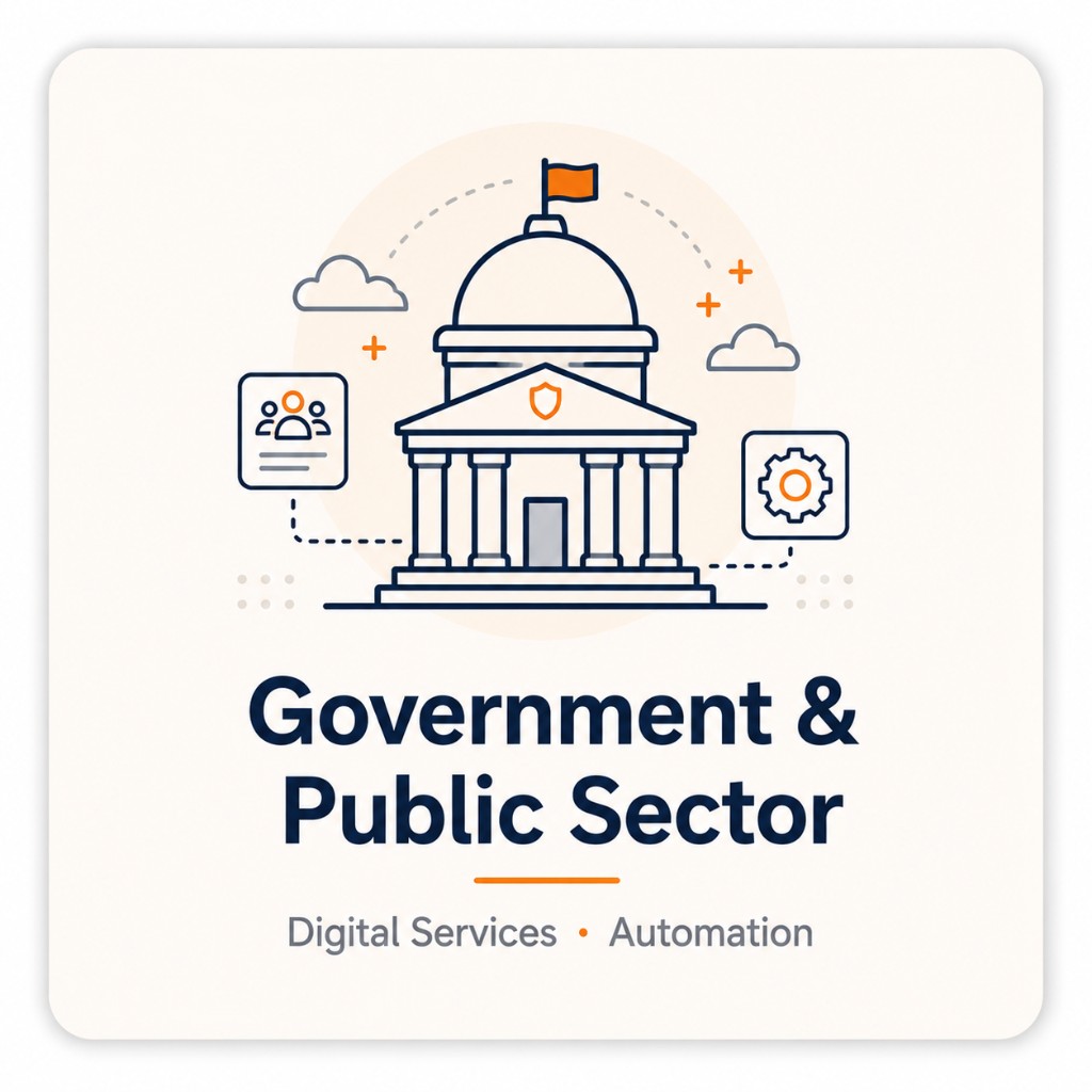 Government and Public Sector — digital services and automation